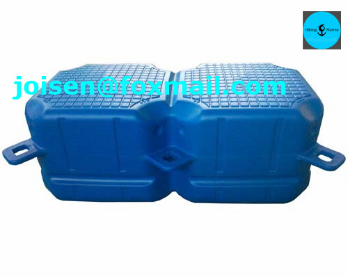 plastic double floating pontoon cube